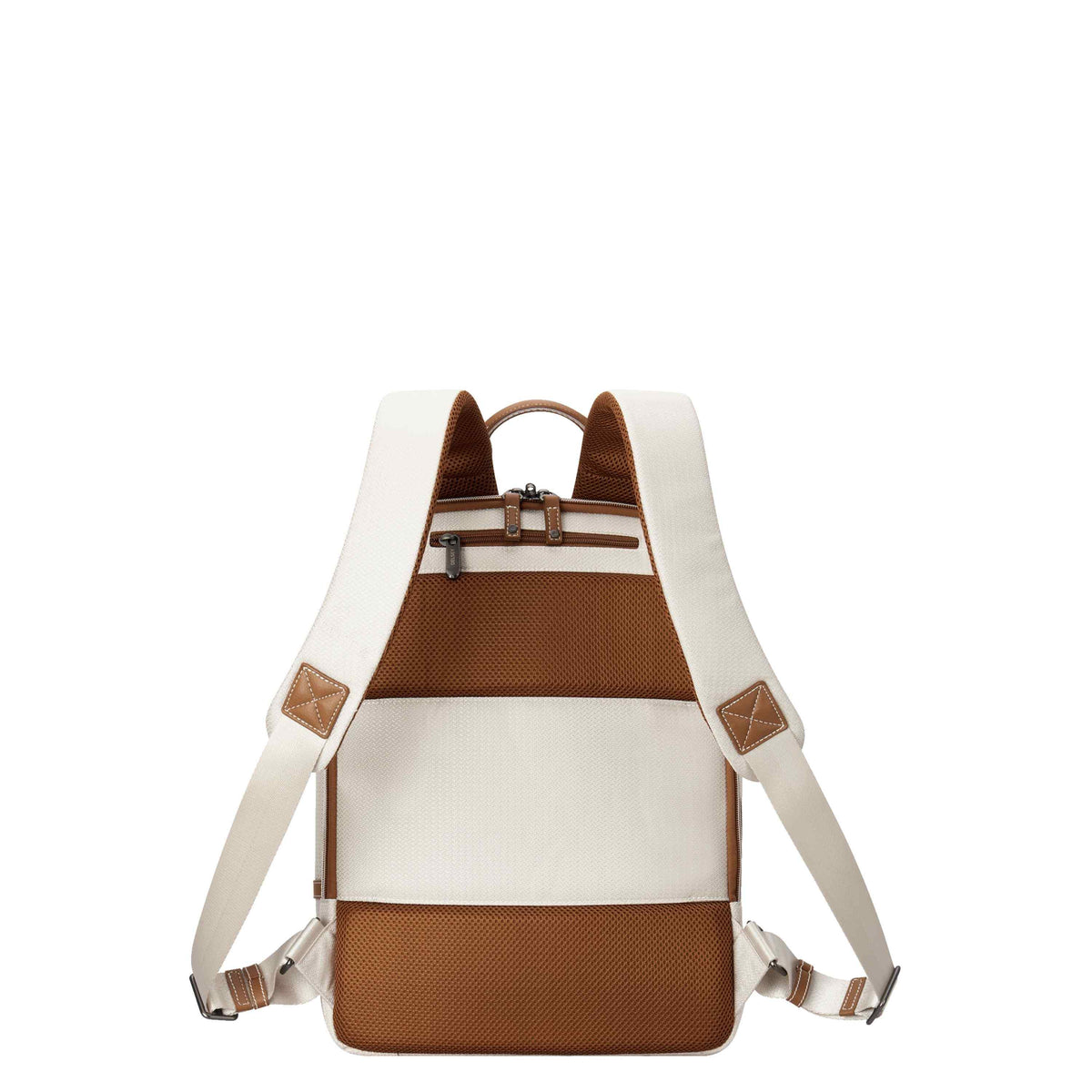 Delsey Chatelet Air 2.0 Laptop Backpack in Angora — back view # color_Angora