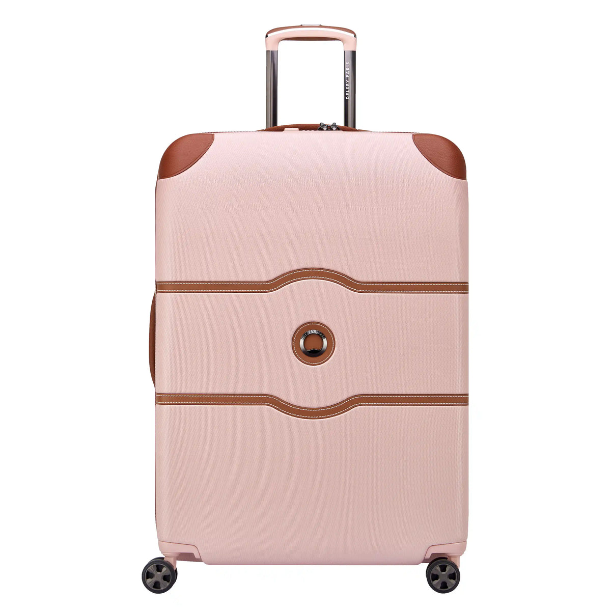Delsey Chatelet Air 2.0 Large Spinner in Blush Pink — front view 2