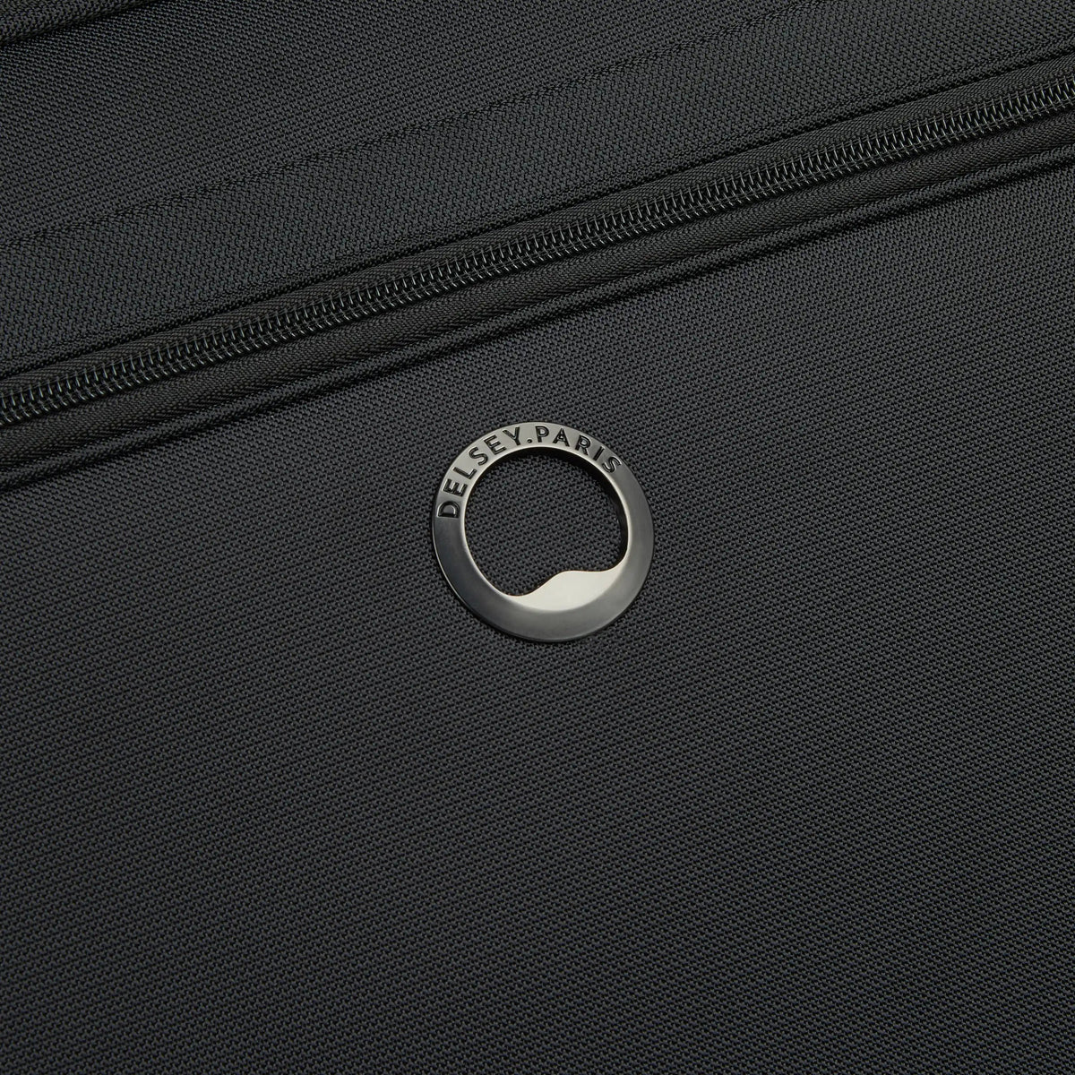 Delsey Helium DLX Large Rolling Garment Bag in Black — detail view 4 # color_Black