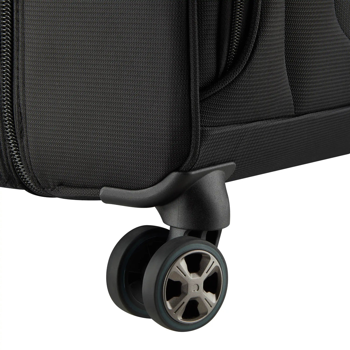 Delsey Helium DLX Large Rolling Garment Bag in Black — detail view 3 # color_Black