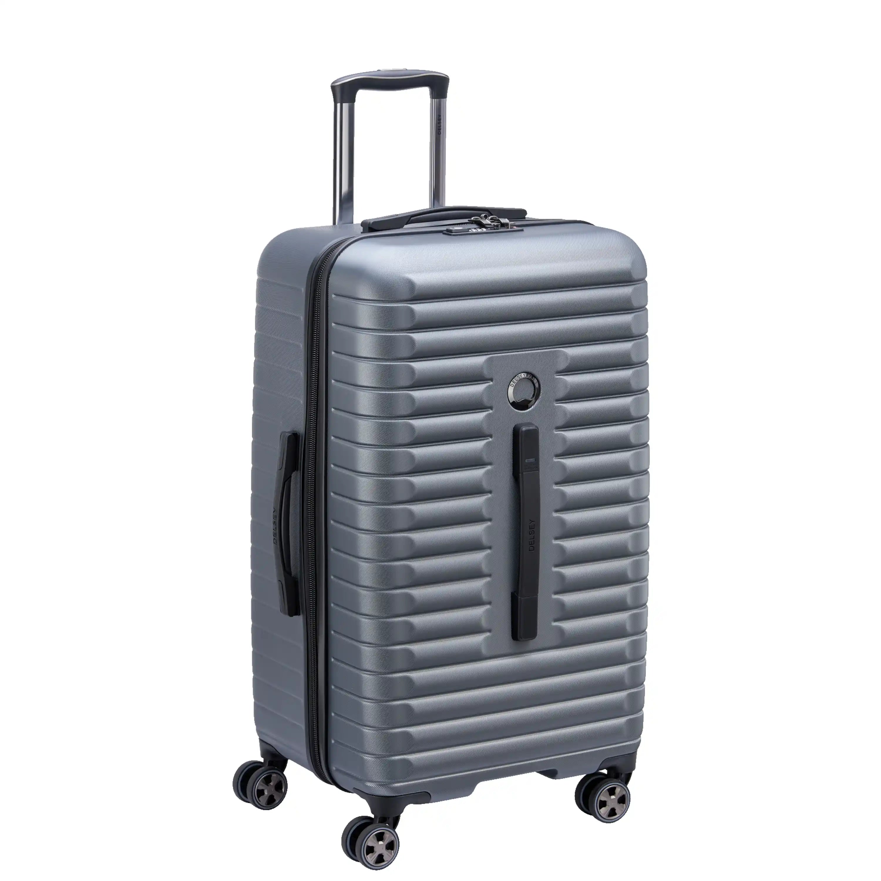 Delsey Cruise 3.0 Medium Trunk Spinner in Graphite — front view # color_Graphite
