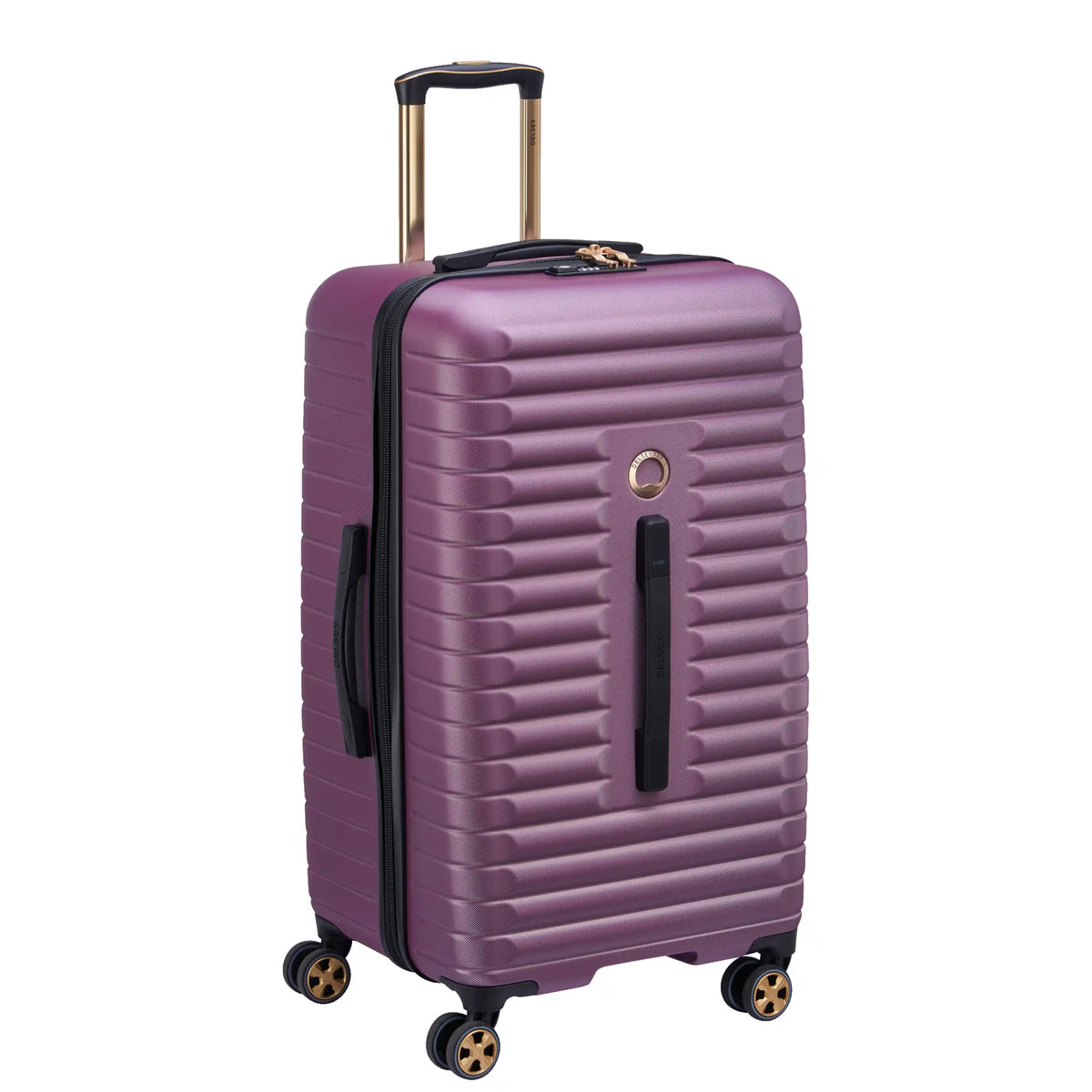 Delsey Cruise 3.0 Medium Trunk Spinner in Plum — front view # color_Plum