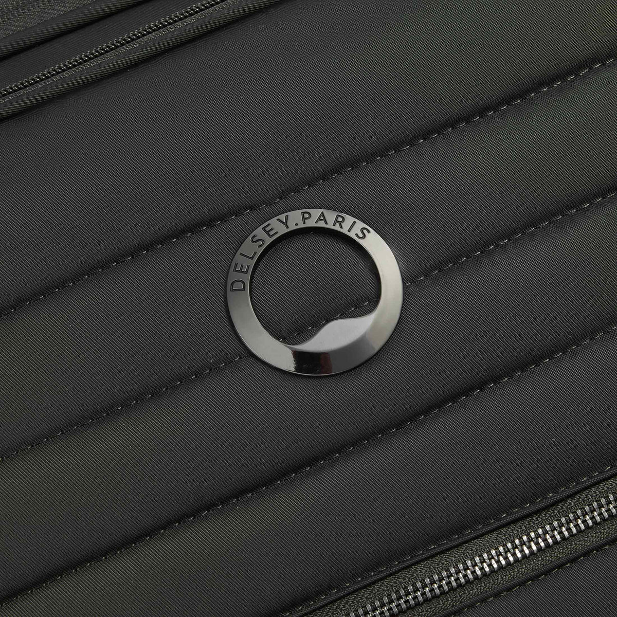 Delsey Cruise 3.0 Softside Large Expandable Spinner in Black — detail view 4 # color_Black