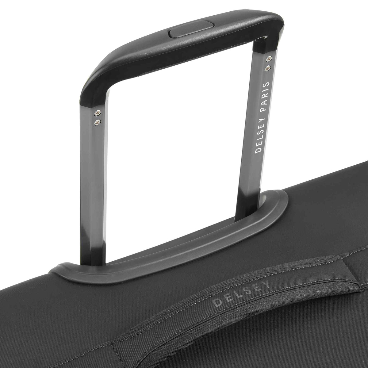 Delsey Cruise 3.0 Softside Large Expandable Spinner in Black — detail view # color_Black