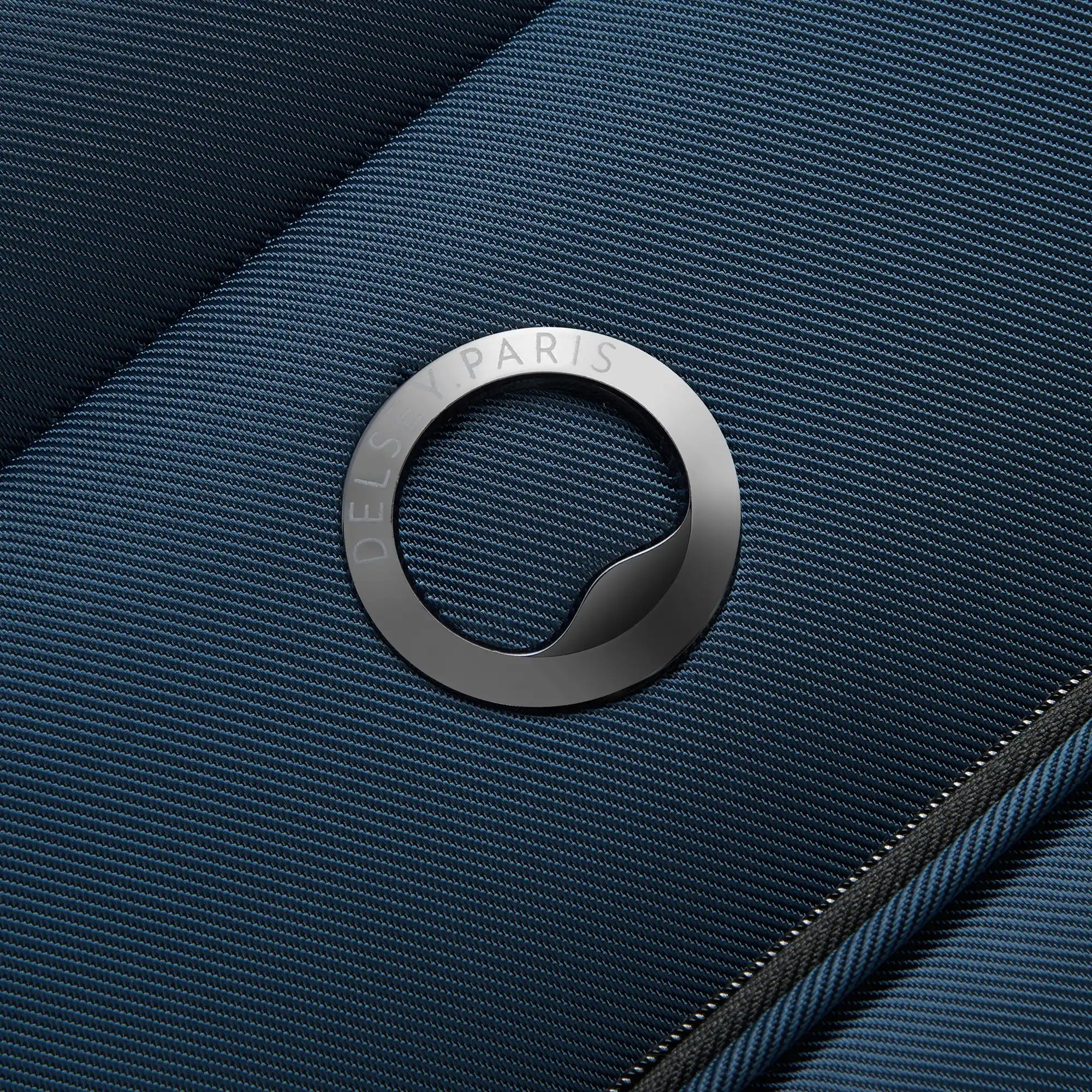 Delsey Sky Max 2.0 Carry-On Plus Expandable Spinner in Blue — detail view # color_Blue