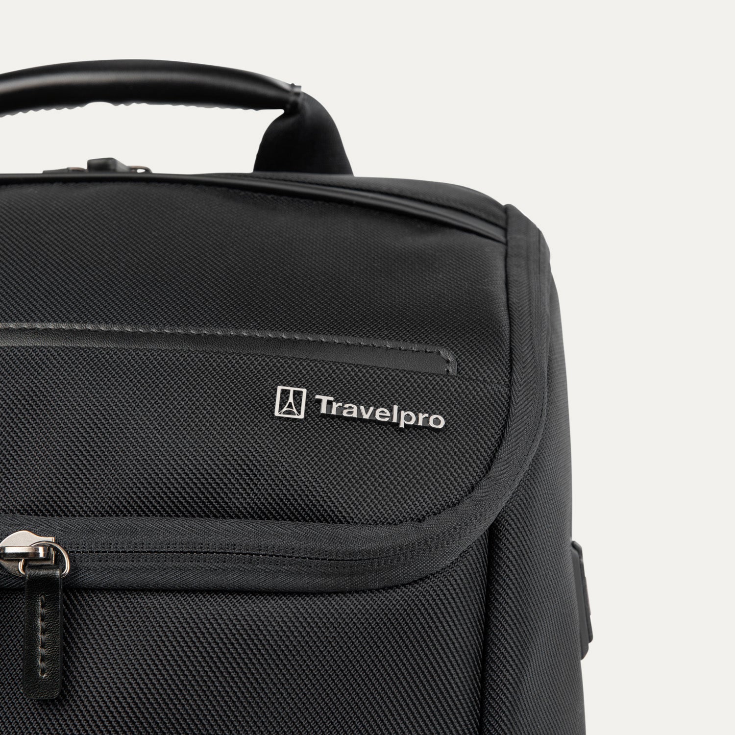 Travelpro Crew Executive Choice 3 Medium Top Load Backpack in Jet Black — lifestyle 3