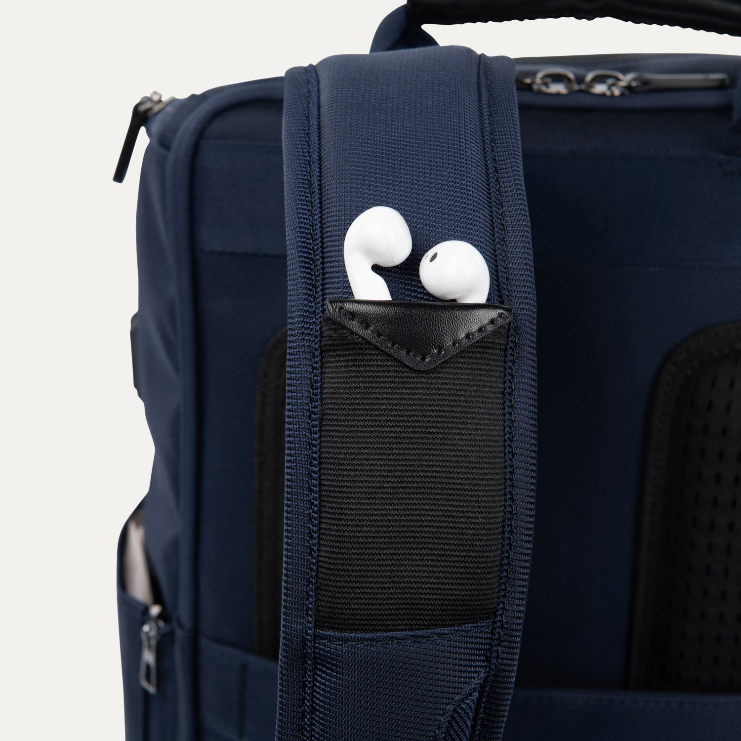Travelpro Crew Executive Choice 3 Medium Top Load Backpack in Patriot Blue — lifestyle 2
