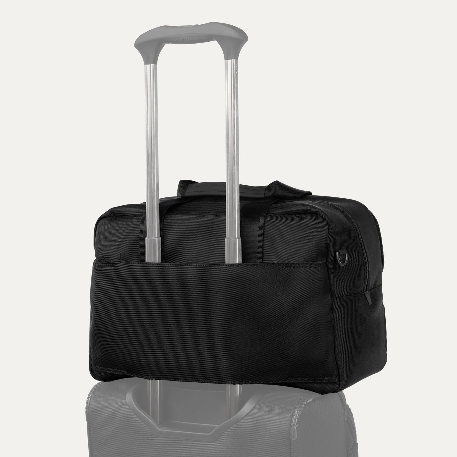 Travelpro Crew Classic UnderSeat Tote in Black — back view