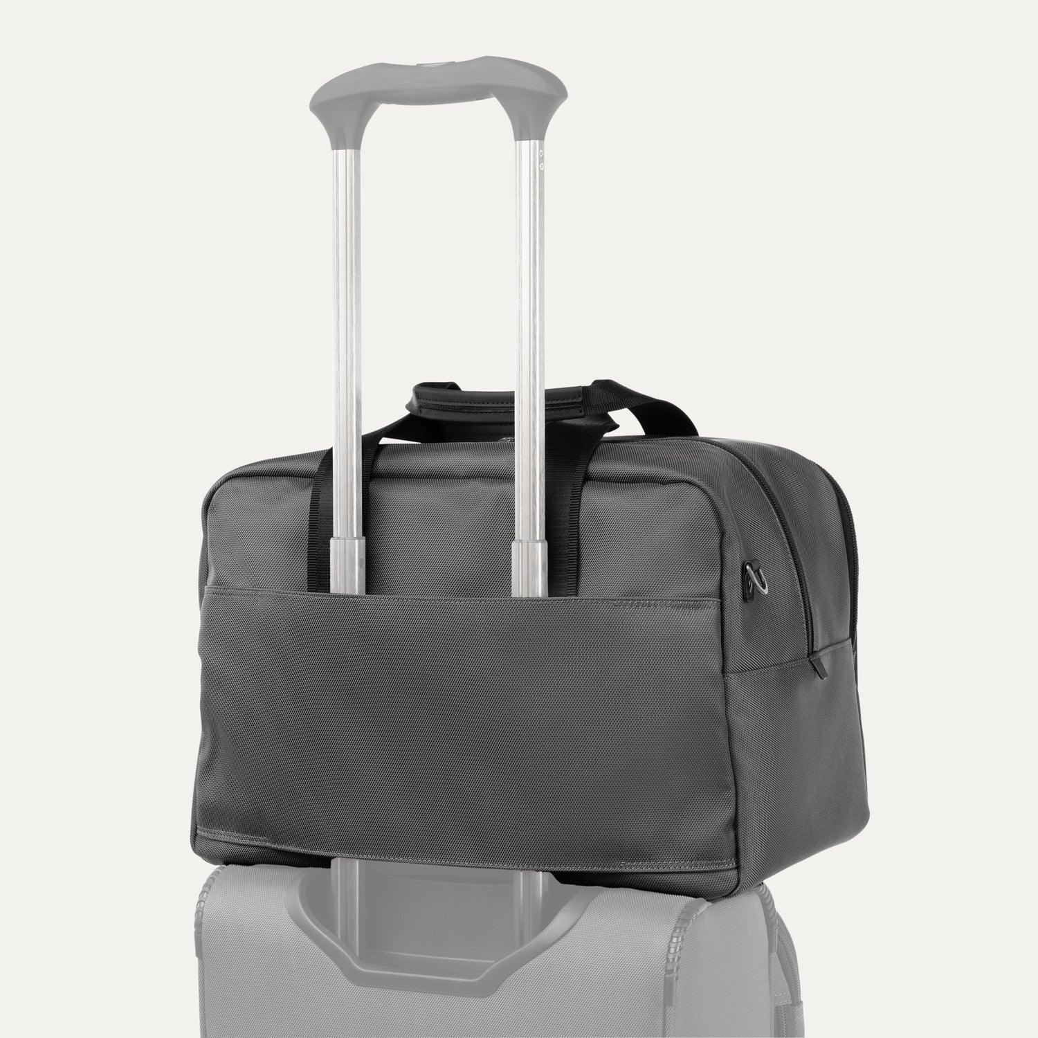 Travelpro Crew Classic UnderSeat Tote in Titanium Grey — back view