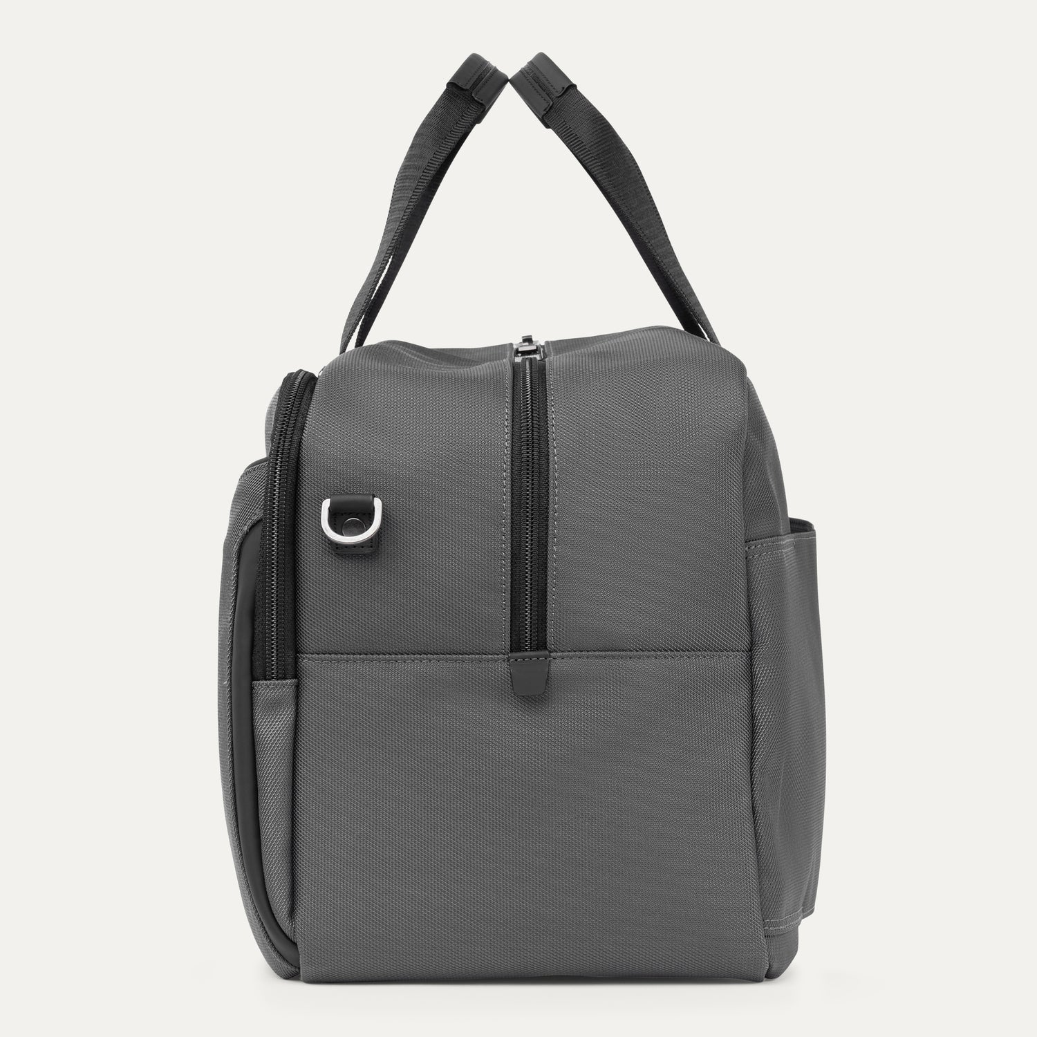 Travelpro Crew Classic UnderSeat Tote in Titanium Grey — interior view