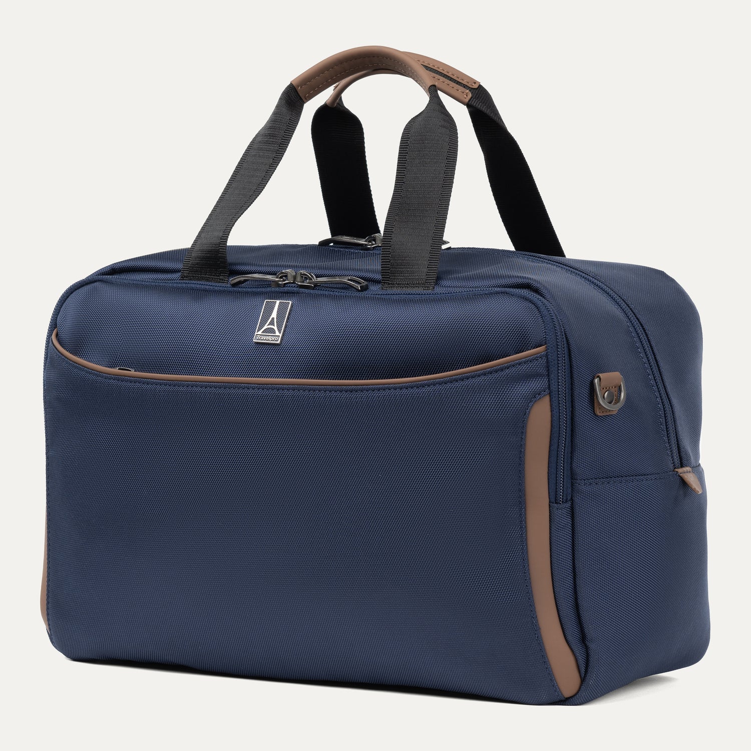 Travelpro Crew Classic UnderSeat Tote in Patriot Blue — detail view