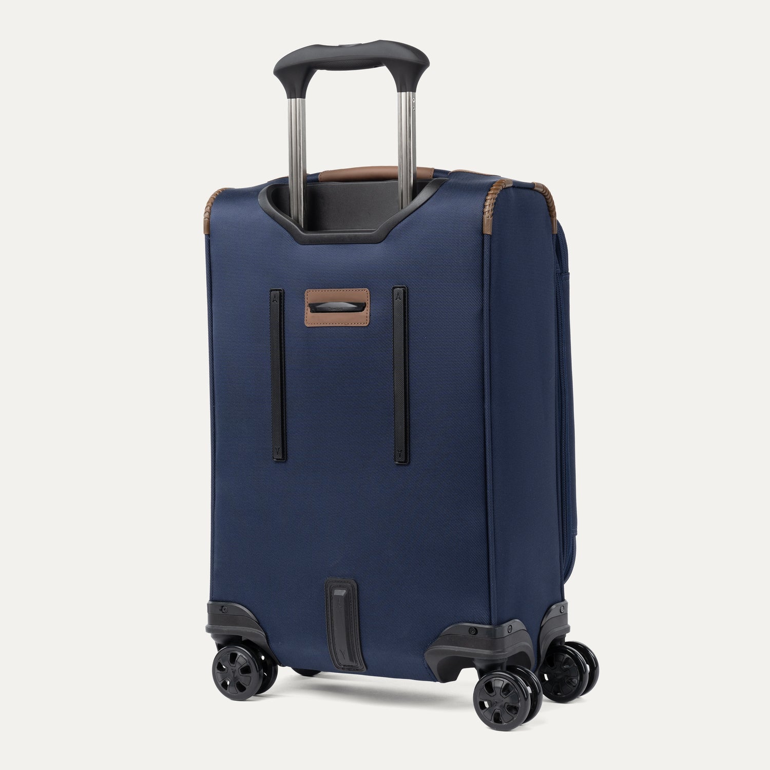 Travelpro Crew Classic Compact Carry-On Expandable Spinner in Patriot Blue — detail view