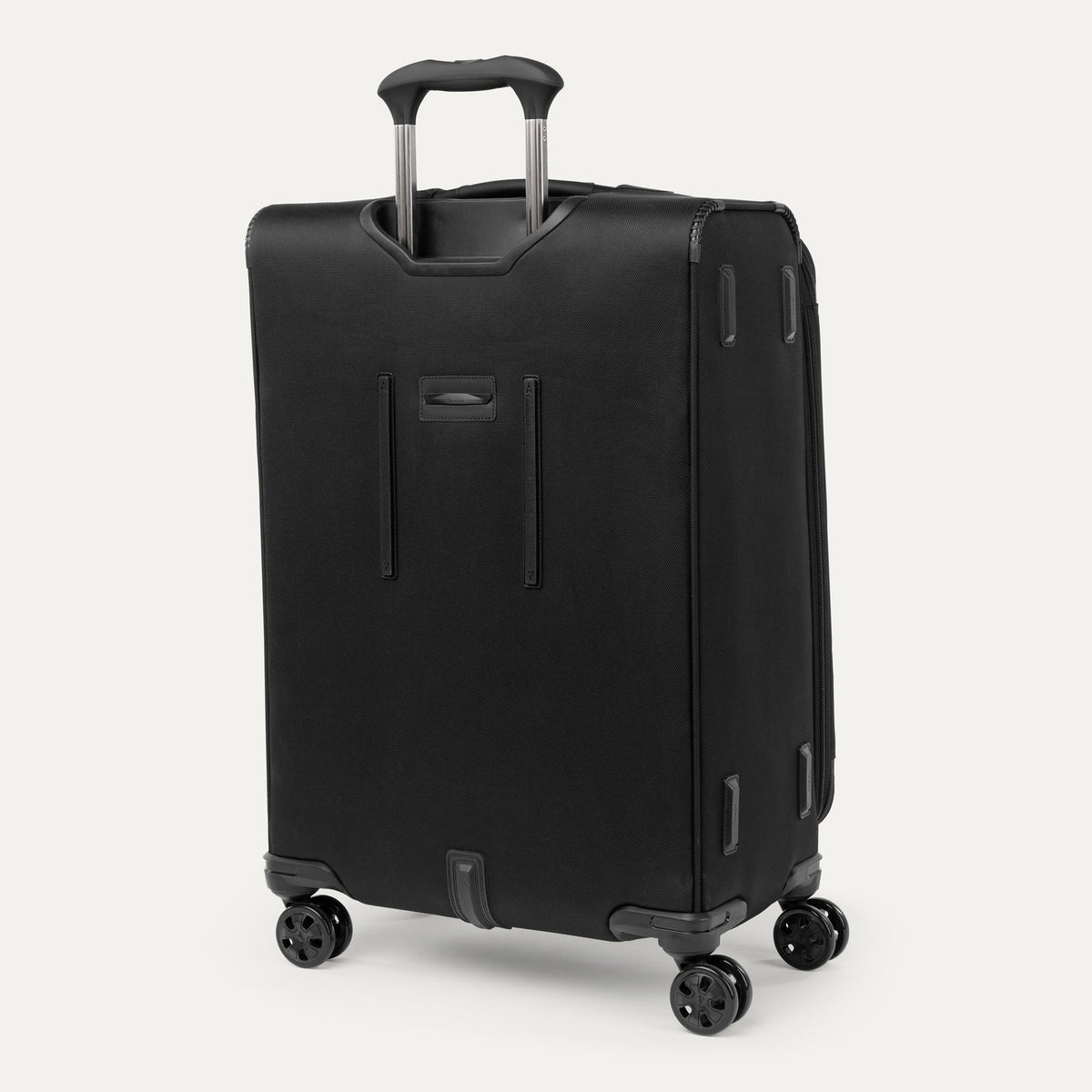 Travelpro Crew Classic Medium Check-In Spinner in Black — back view