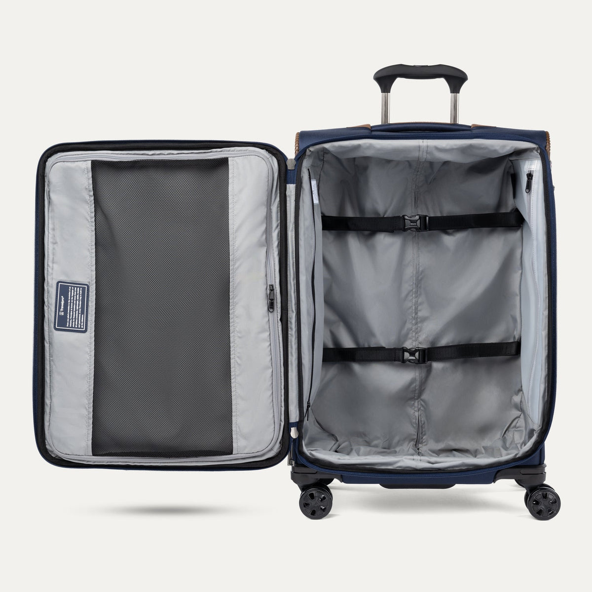 Travelpro Crew Classic Medium Check-In Spinner in Patriot Blue — interior view 2