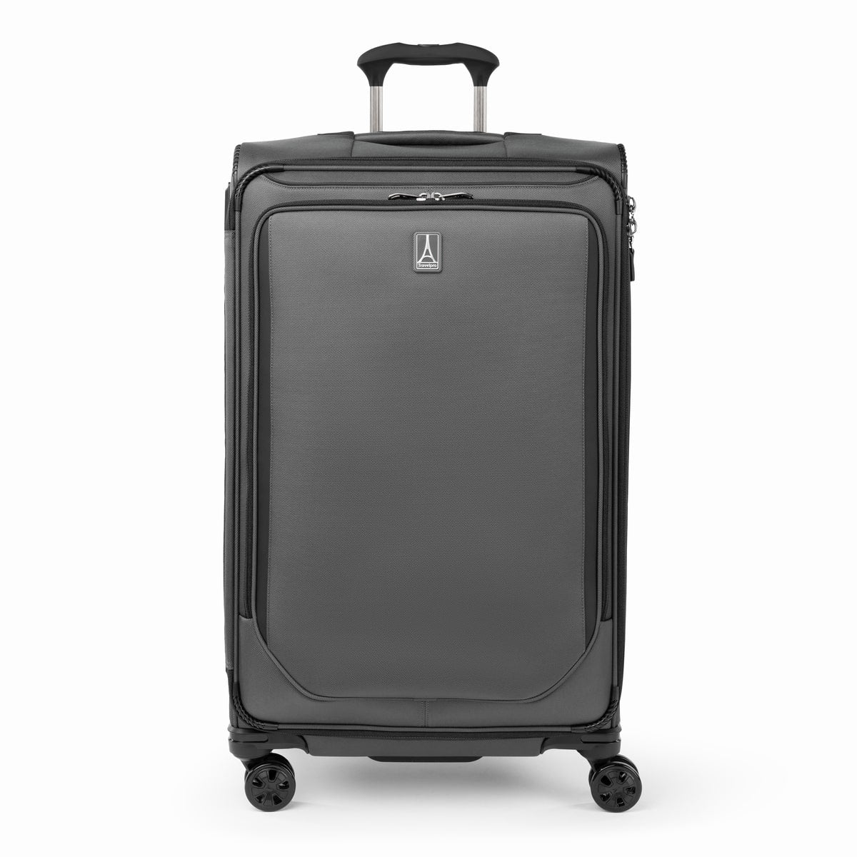 Travelpro Crew Classic Large Check-In Spinner in Titanium Grey — front view