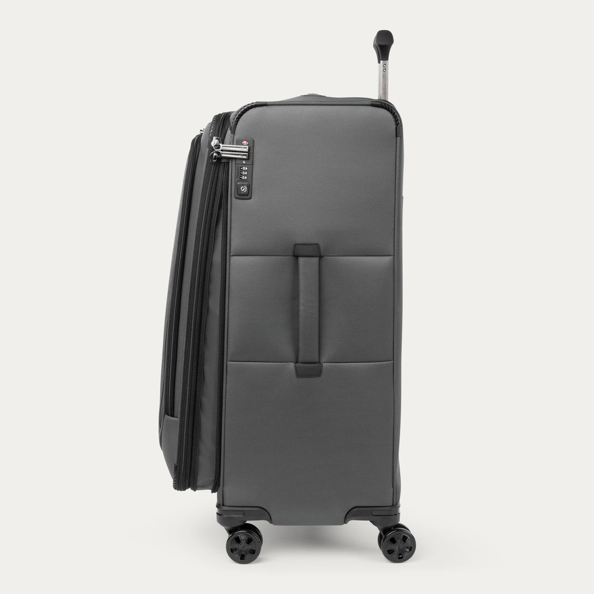 Travelpro Crew Classic Large Check-In Spinner in Titanium Grey — angle view 2