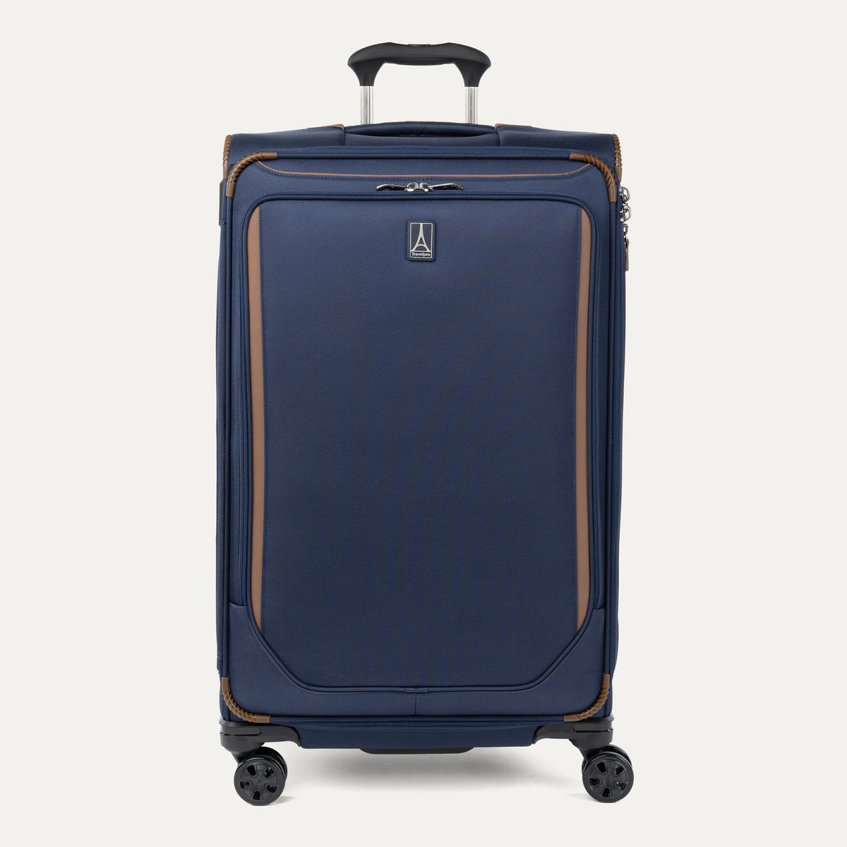 Travelpro Crew Classic Large Check-In Spinner in Patriot Blue — front view