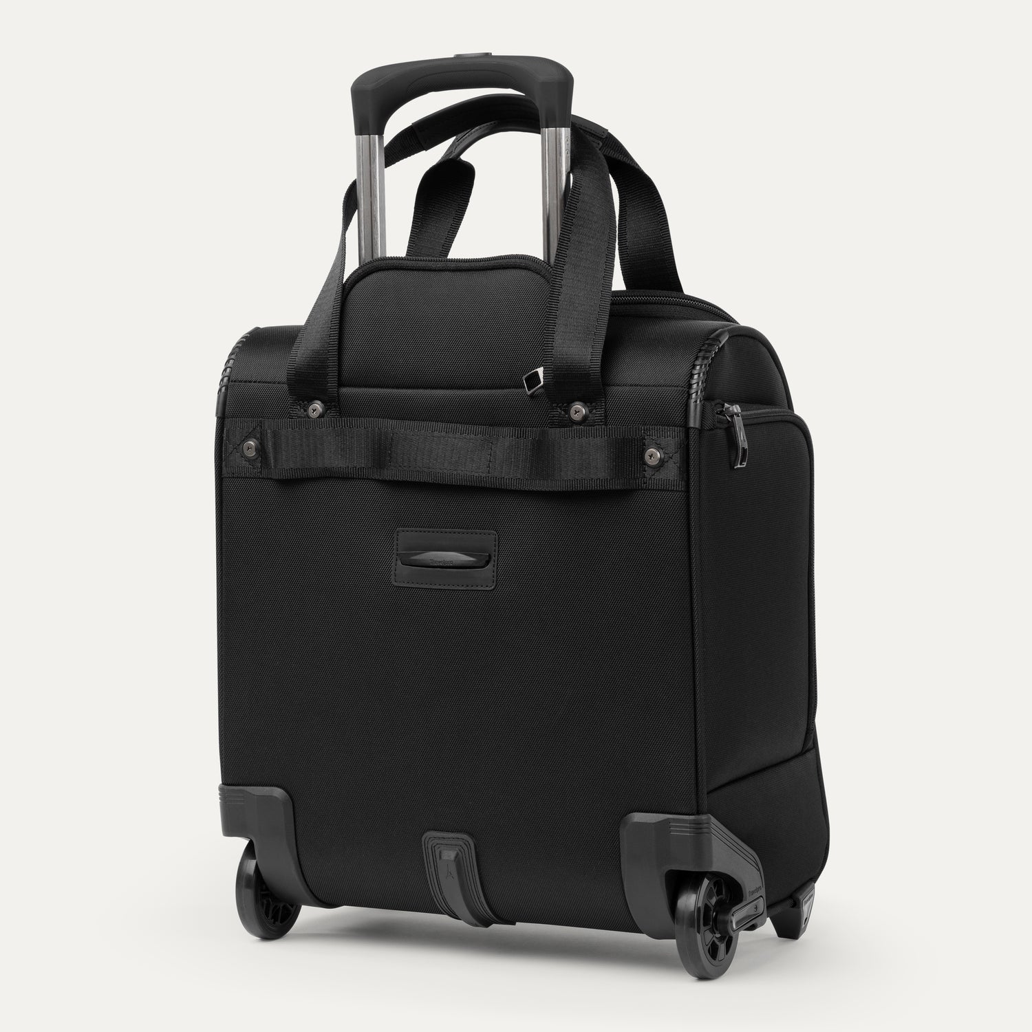 Travelpro Crew Classic Rolling UnderSeat Carry-On in Black — angle view 2