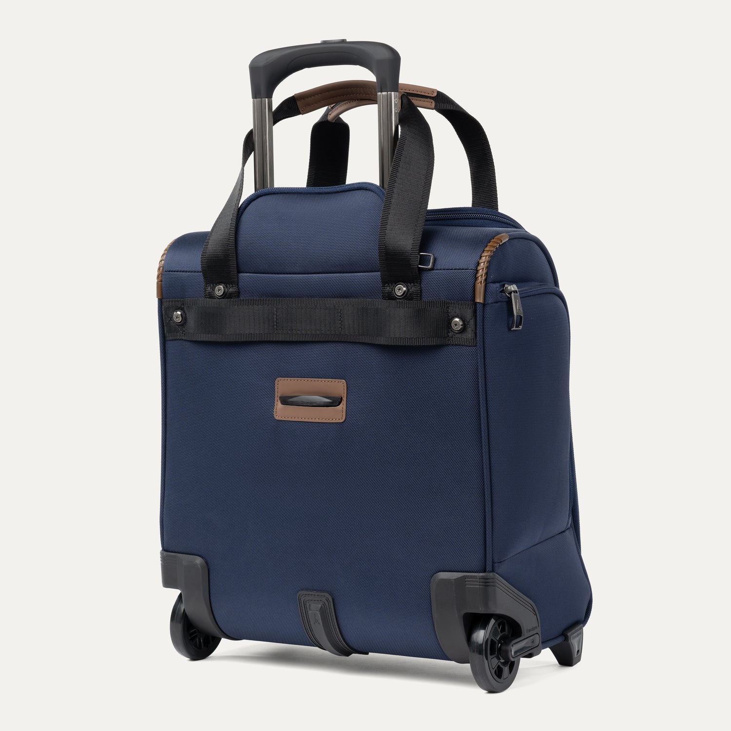 Travelpro Crew Classic Rolling UnderSeat Carry-On in Patriot Blue — angle view 2