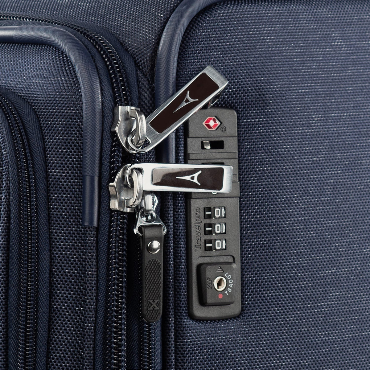Travelpro Platinum Elite 29” Expandable Spinner in True Navy — detail view 2