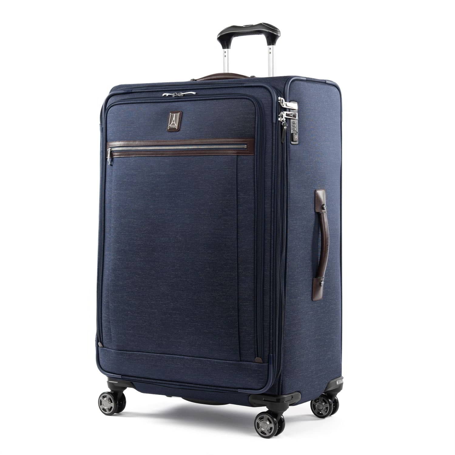 Travelpro Platinum Elite 29” Expandable Spinner in True Navy — front view # color_True Navy