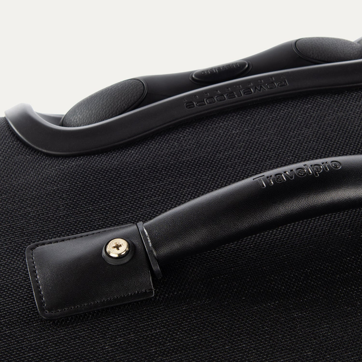Travelpro Platinum Elite 29” Expandable Spinner in Intrigue Black — detail view 2