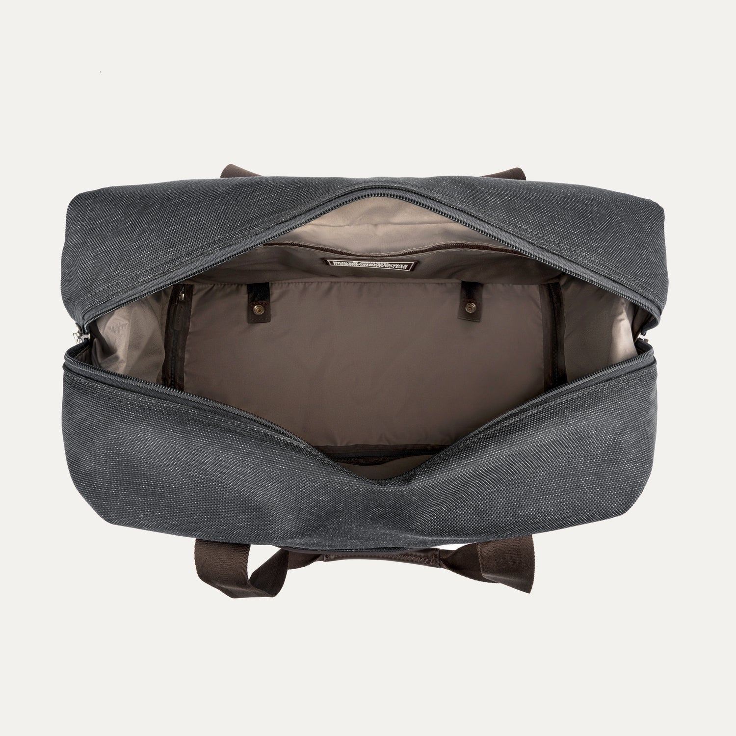 Travelpro Platinum Elite Drop-Bottom Weekender in Vintage Grey — angle view 7