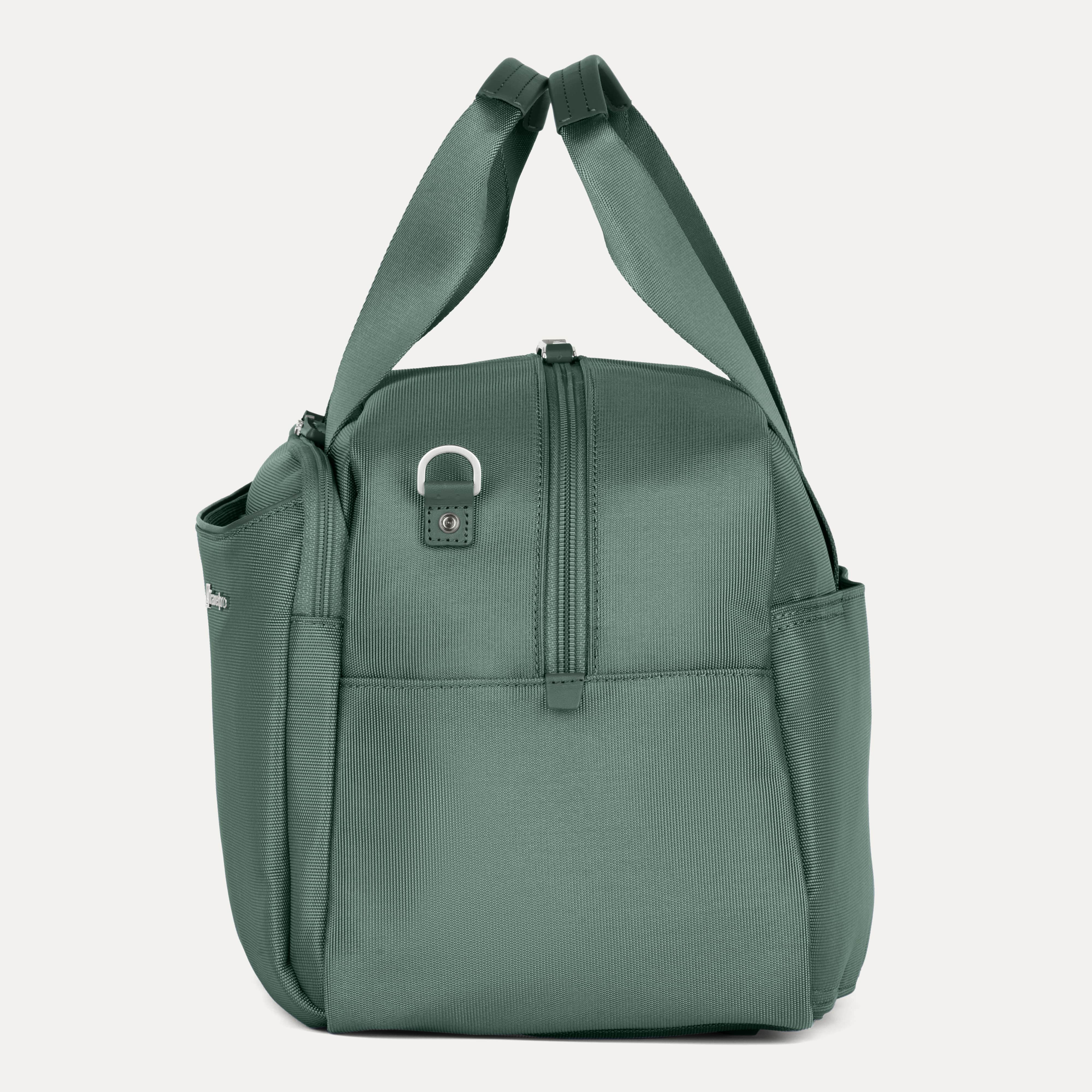 Travelpro VersaPack+ UnderSeat Tote in Desert Sage Green — detail view