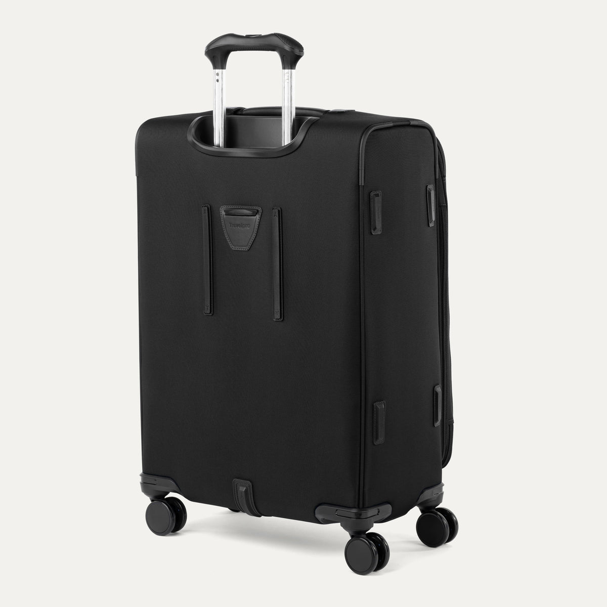 Travelpro VersaPack+ Medium Check-In Spinner in Black — back view