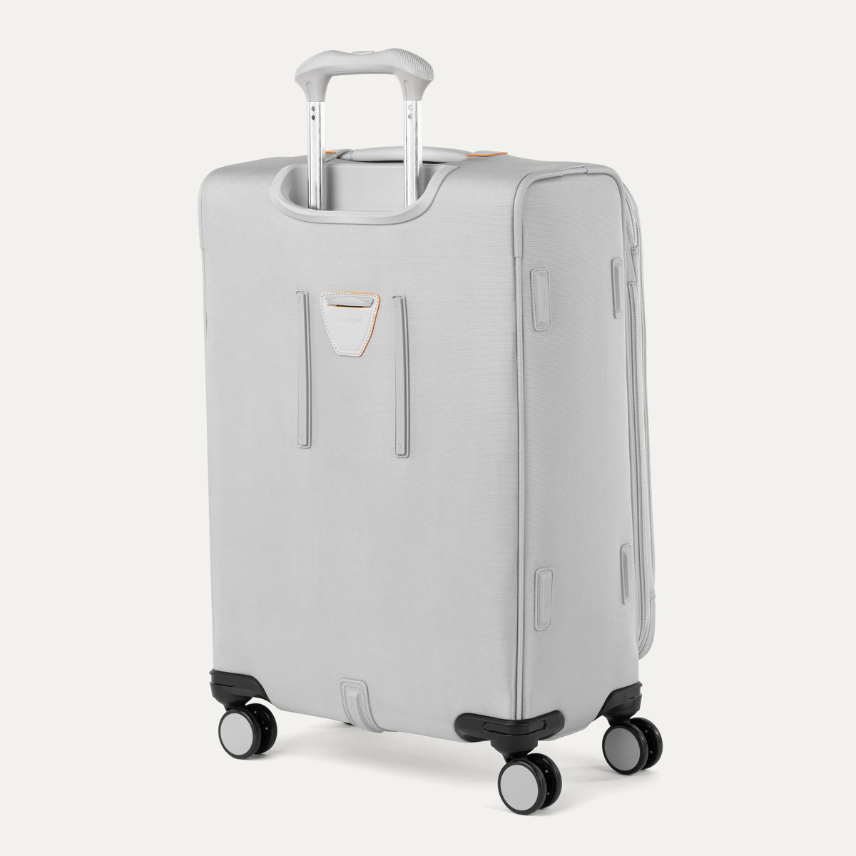 Travelpro VersaPack+ Medium Check-In Spinner in Marigold Orange — back view