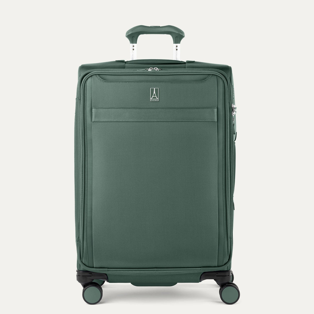 Travelpro VersaPack+ Medium Check-In Spinner in Desert Sage Green — front view