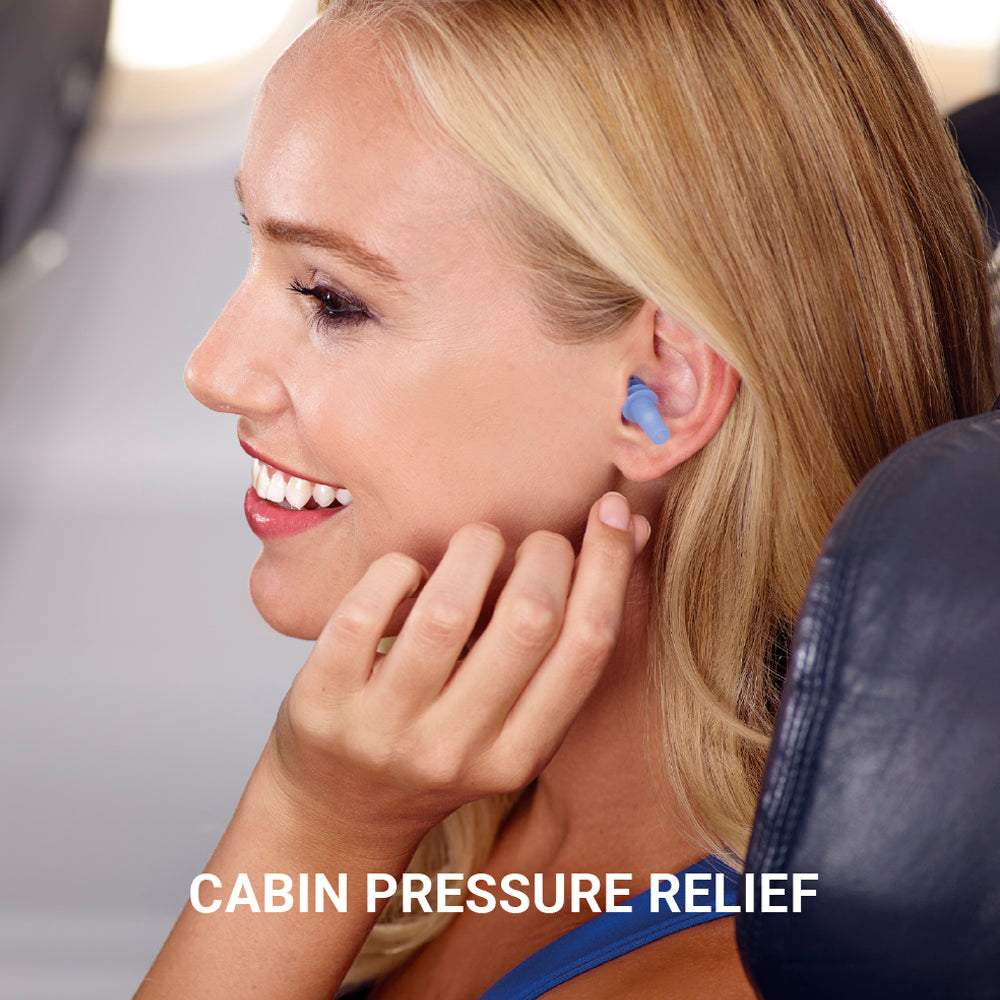 Go Travel Earplanes in Blueberry — angle view 2