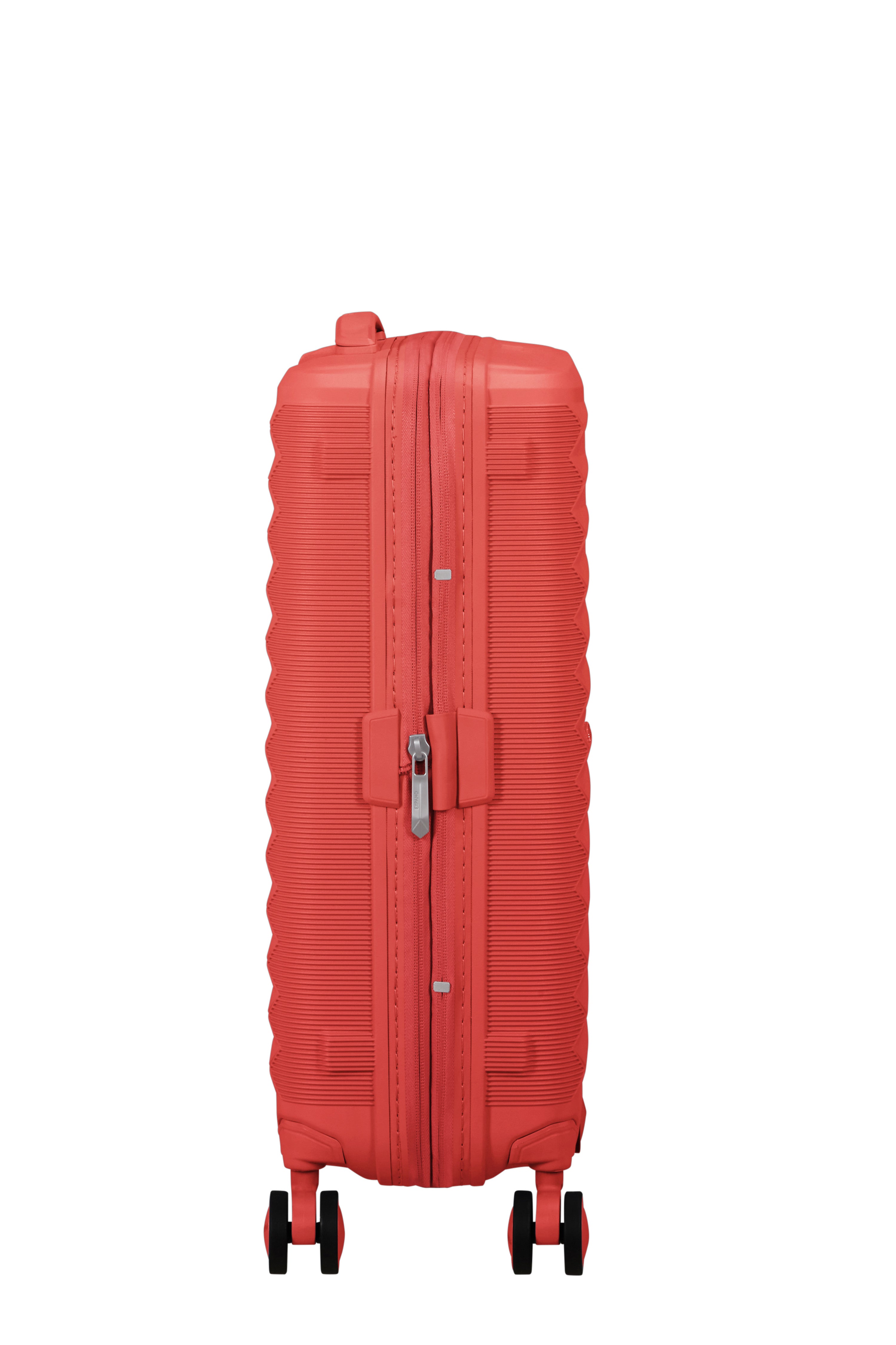 American Tourister FastForward Expandable Carry-On Spinner (20-inch) - SUNSET CORAL
