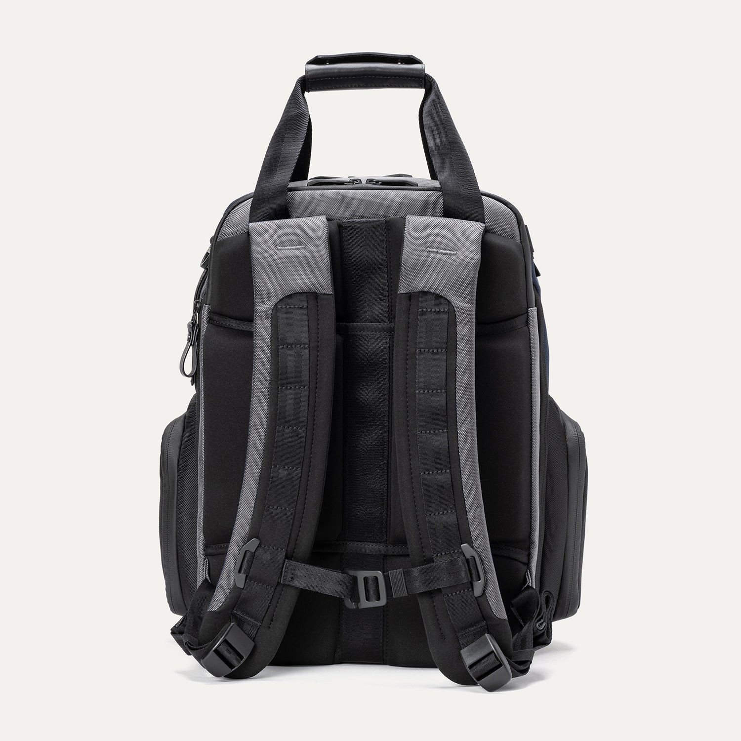 Travelpro Altitude Medium Expandable Laptop Backpack 25-30L in Falcon Grey — back view