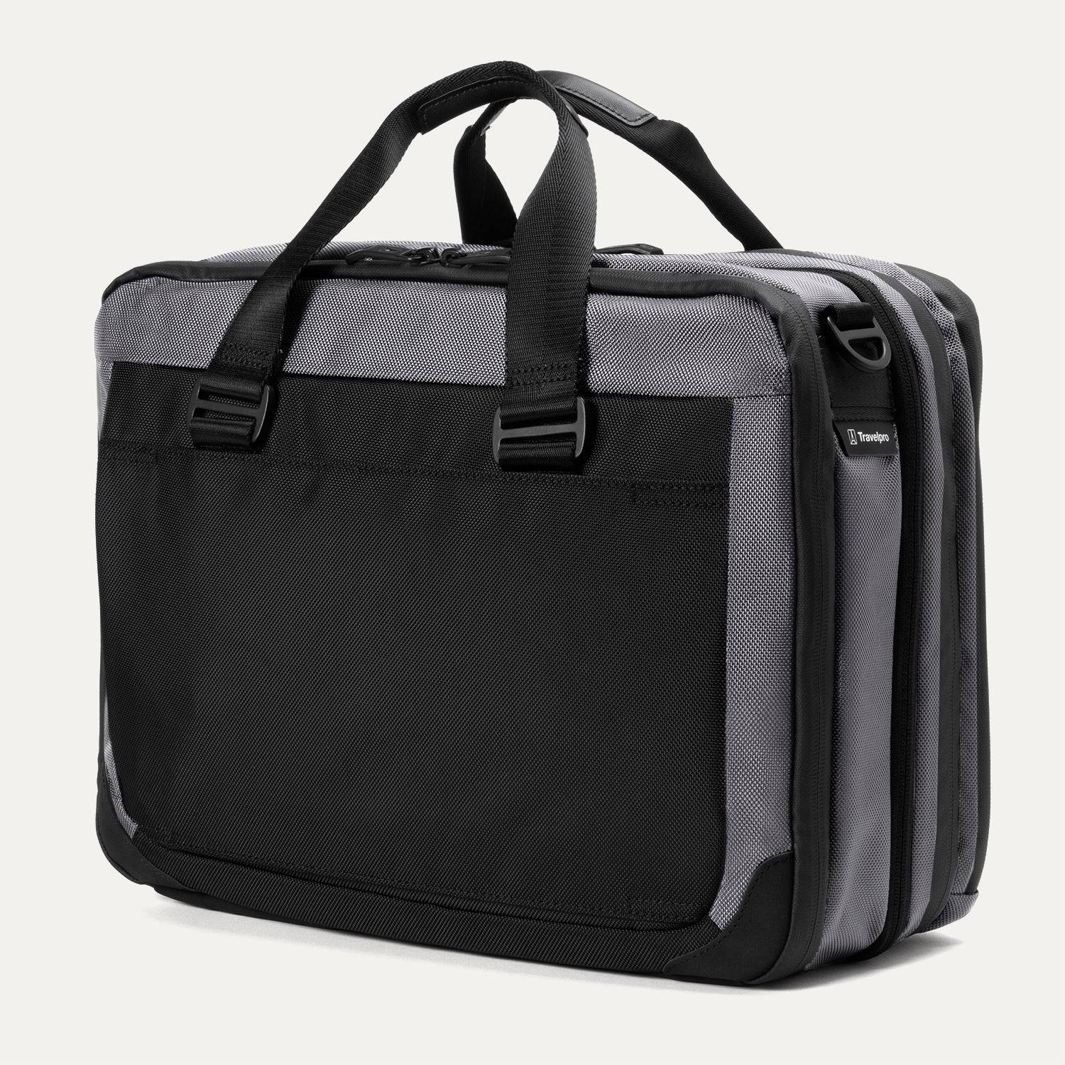 Travelpro Altitude Full Expansion Brief in Falcon Grey — back view