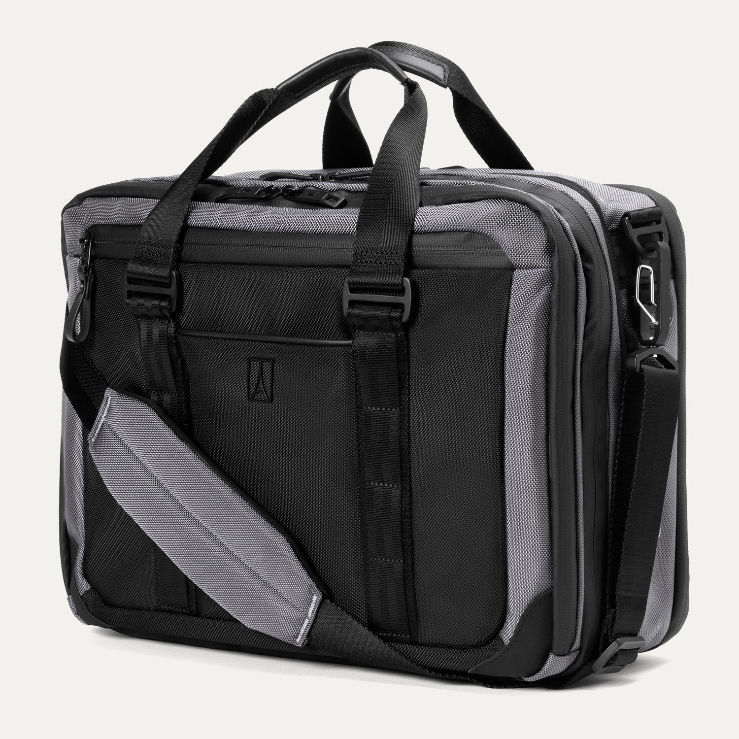 Travelpro Altitude Full Expansion Brief in Falcon Grey — angle view 3