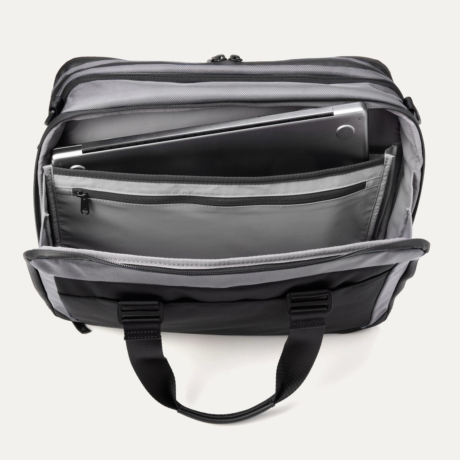 Travelpro Altitude Full Expansion Brief in Falcon Grey — detail view
