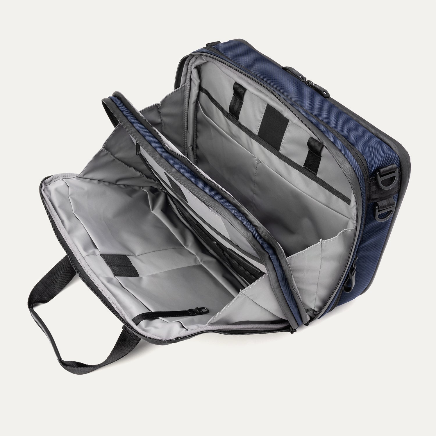 Travelpro Altitude Full Expansion Brief in Aviator Navy — interior view