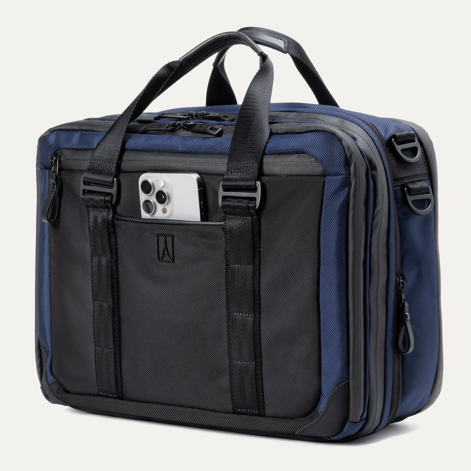Travelpro Altitude Full Expansion Brief in Aviator Navy — detail view