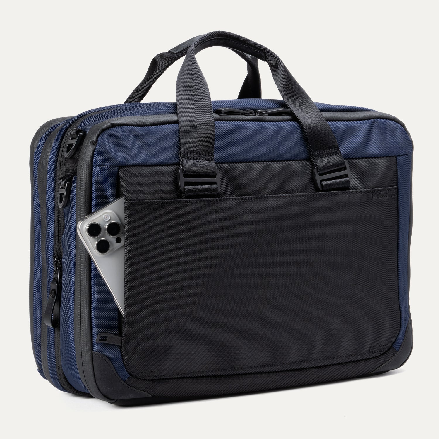 Travelpro Altitude Full Expansion Brief in Aviator Navy — detail view