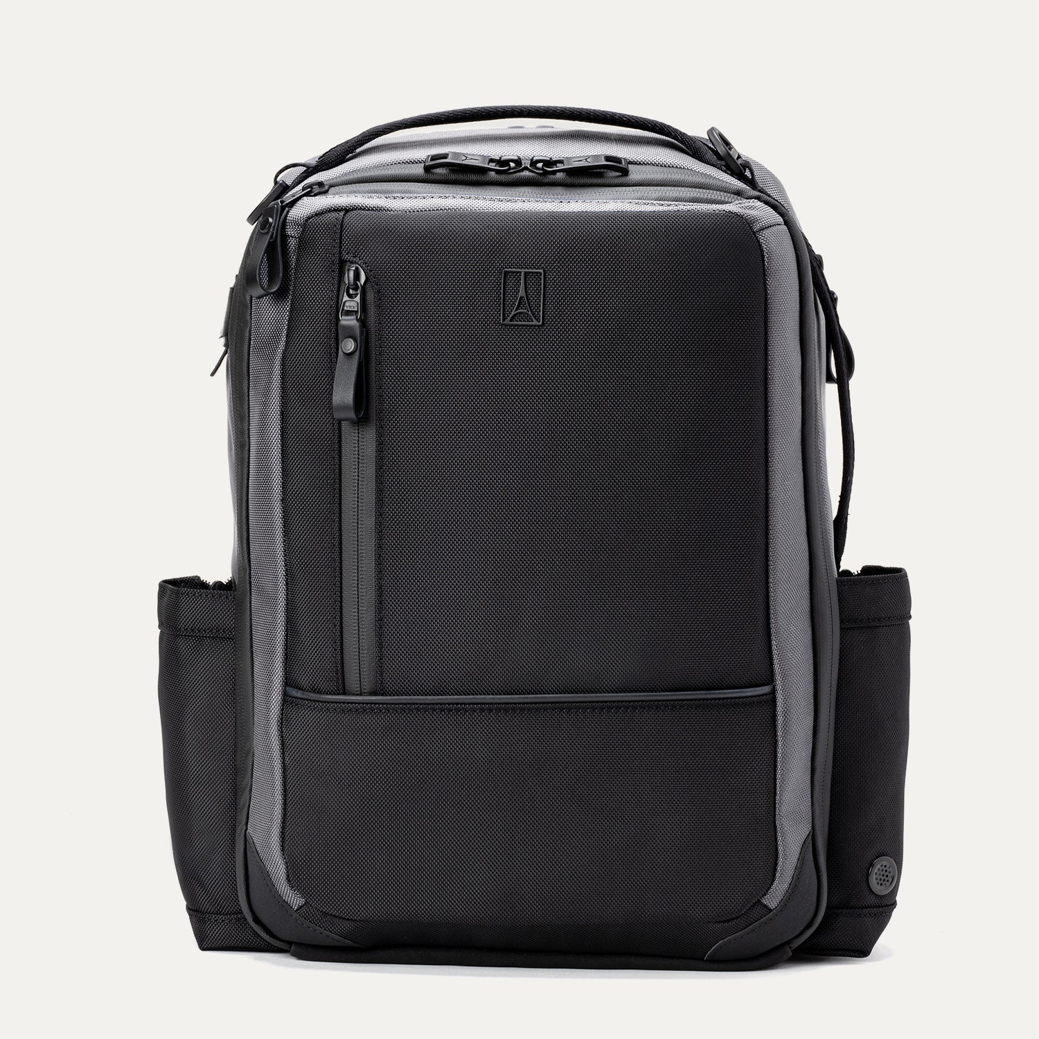 Travelpro Altitude Slim Expandable Laptop Backpack 20-24L in Falcon Grey — front view