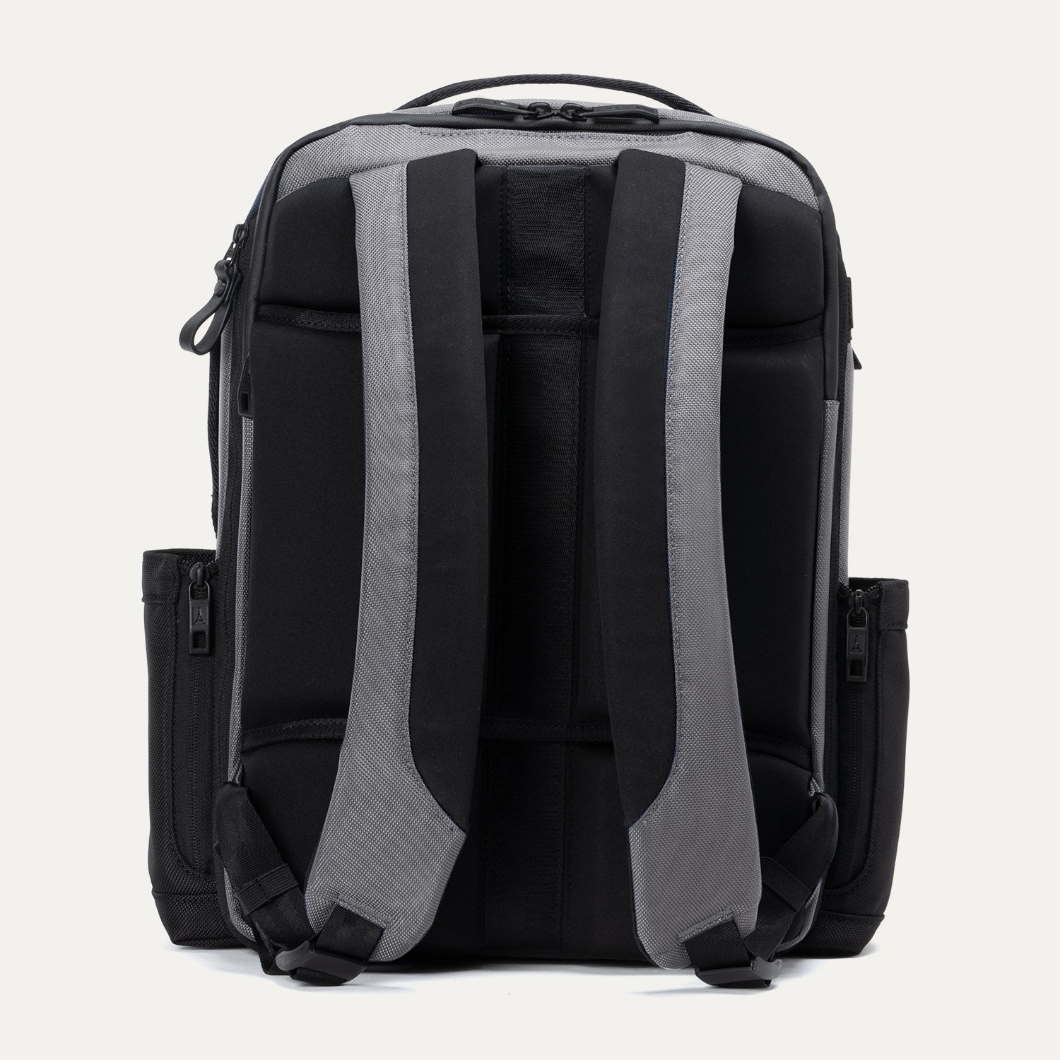 Travelpro Altitude Slim Expandable Laptop Backpack 20-24L in Falcon Grey — back view