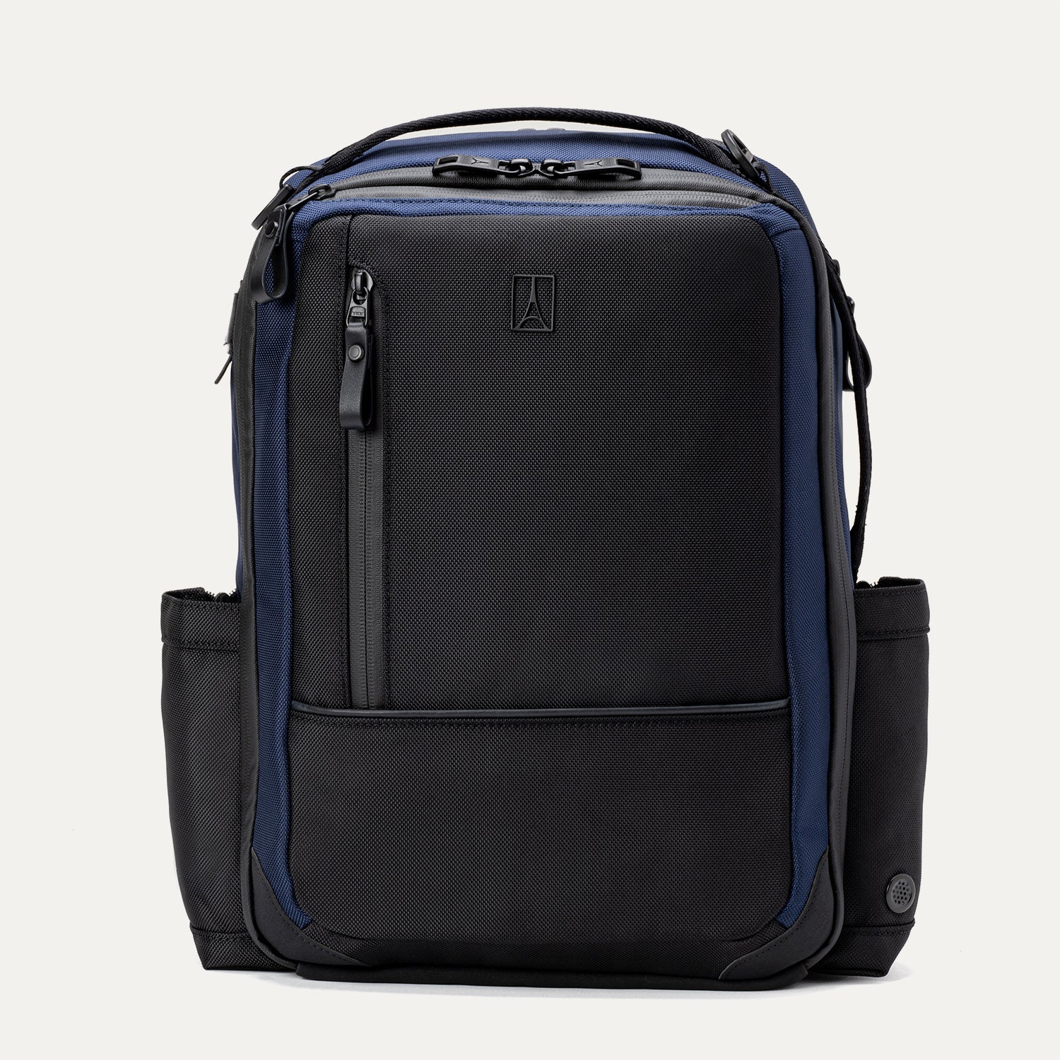 Travelpro Altitude Slim Expandable Laptop Backpack 20-24L in Aviator Navy — front view