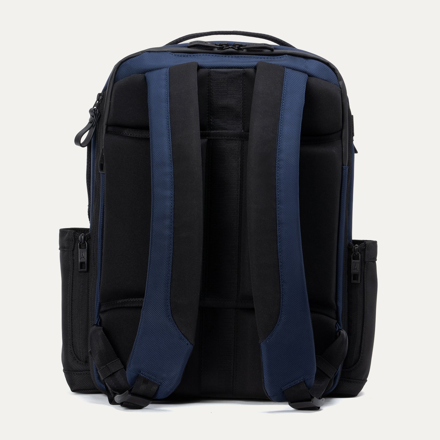 Travelpro Altitude Slim Expandable Laptop Backpack 20-24L in Aviator Navy — back view