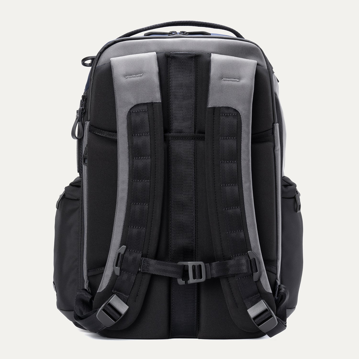 Travelpro Altitude Large Expandable Laptop Backpack 30-36L in Falcon Grey — back view