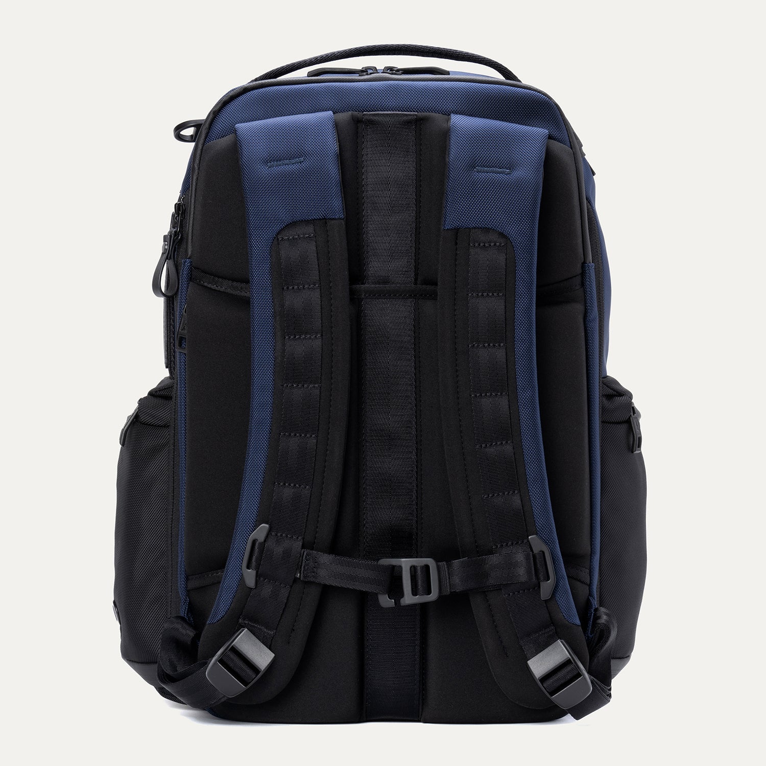 Travelpro Altitude Large Expandable Laptop Backpack 30-36L in Aviator Navy — back view