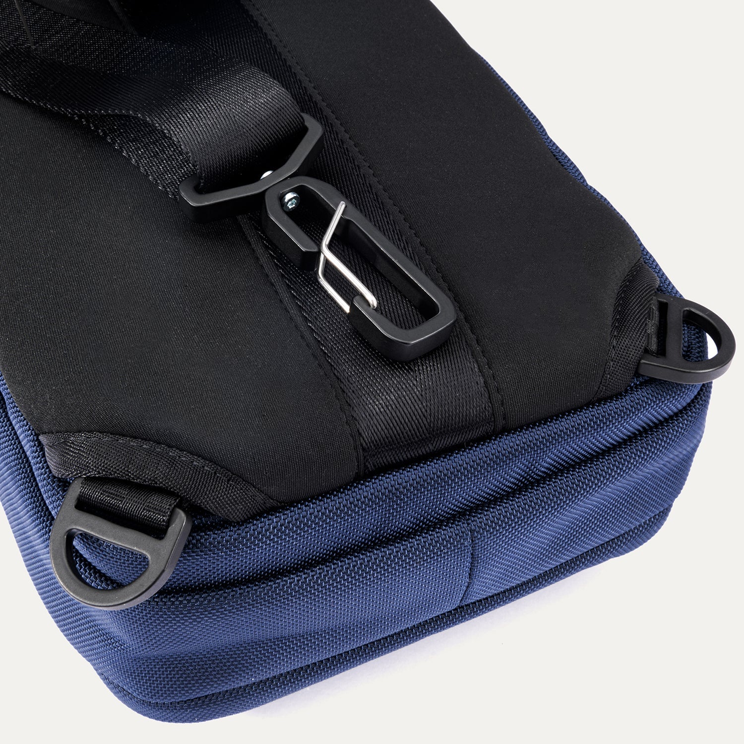 Travelpro Altitude Crossbody 6L in Aviator Navy — interior view