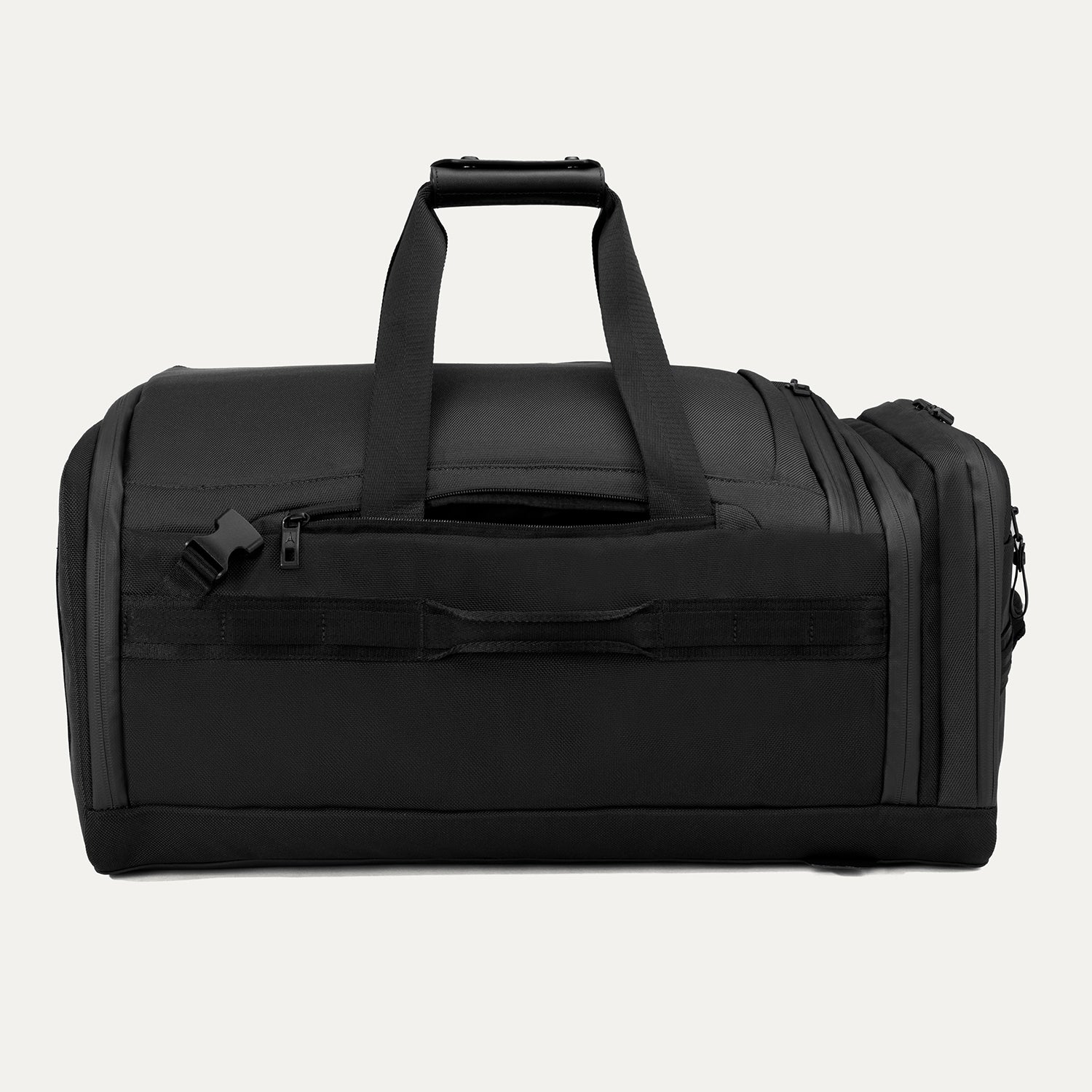 Travelpro Altitude Convertible Duffel/Backpack in Jet Black — angle view 5