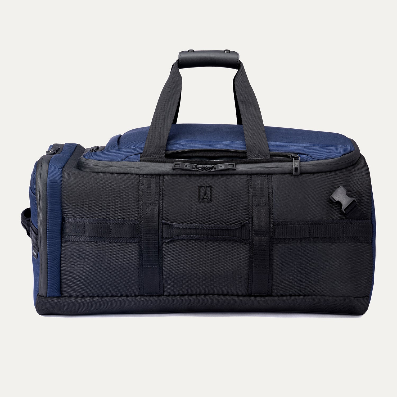 Travelpro Altitude Convertible Duffel/Backpack in Aviator Navy — front view