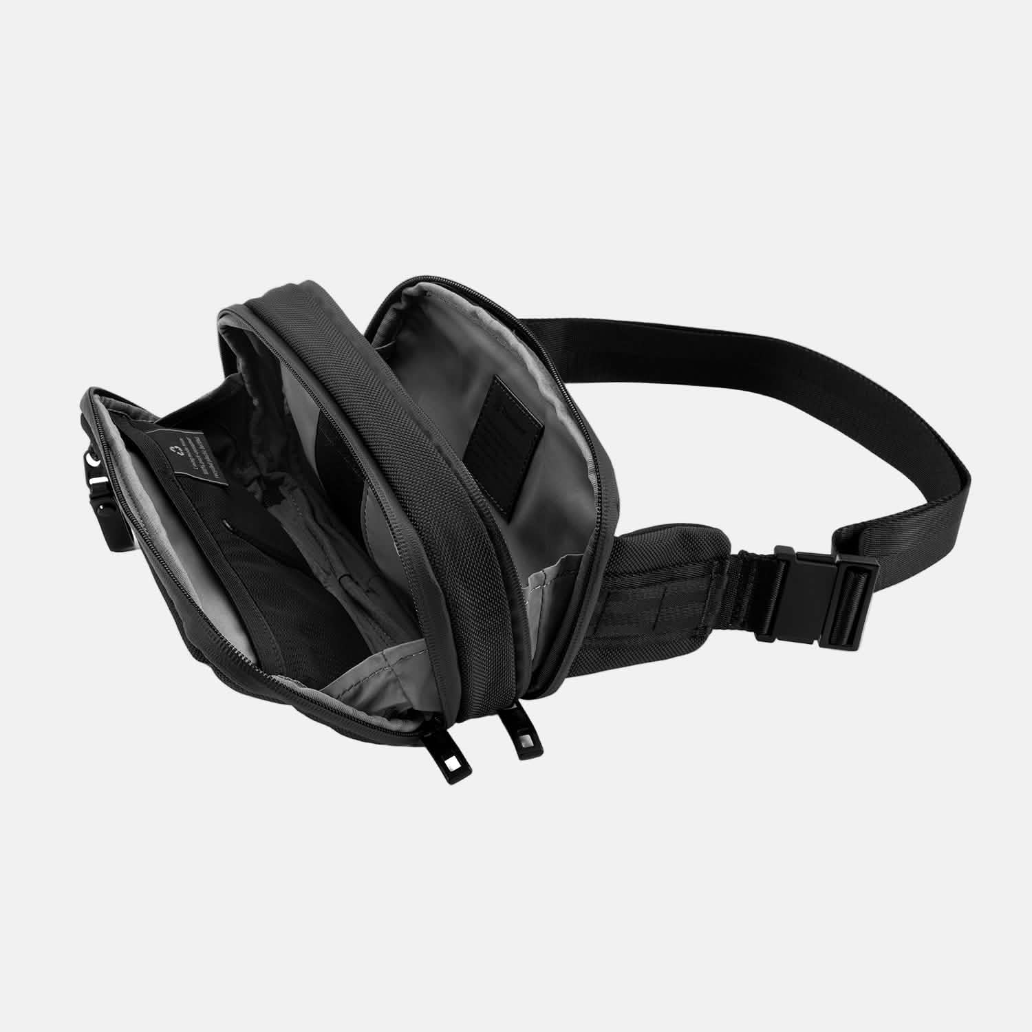 Travelpro Altitude Sling 2L in Jet Black — back view